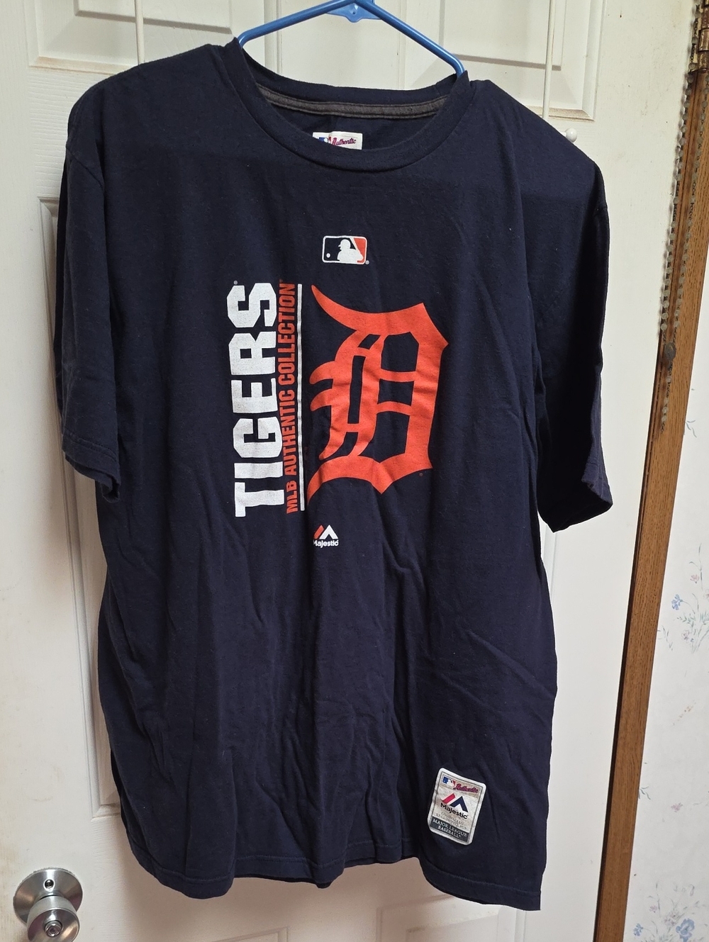 Majestic Detroit Tigers Tee - Navy & Orange